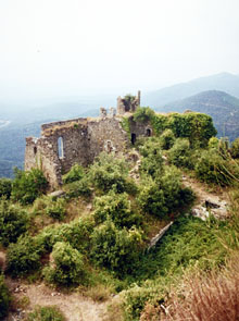 El castell de Montsoriu. 1990