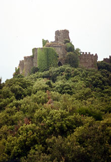 El castell de Montsoriu. 1990