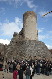 Inauguració de la restauració del castell de Montsoriu. 2011