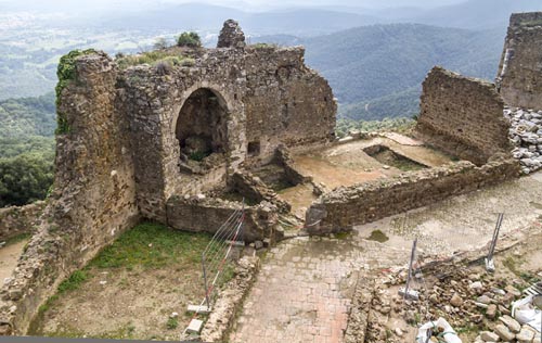 El castell de Montsoriu