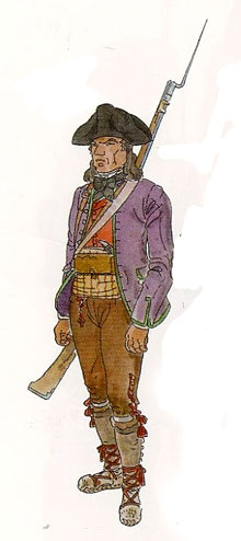 Sometent d'un batalló de sometents de corregiment. 1793-1794