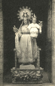 Mare de Déu del Coll. 1910