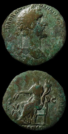 Sesterci d’Antoninus Pius (139 dC)