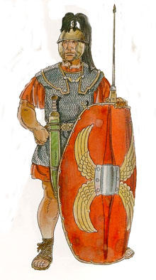 Legionari romà. 200 aC
