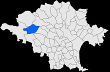 Mapa de Sant Llorenç de la Muga