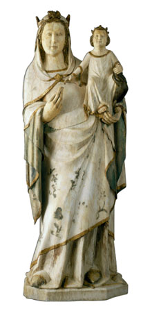 Mare de Déu. Cap a 1330-1340