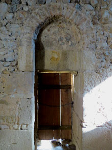Porta de l'església de Sant Esteve