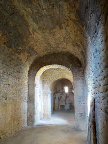 Nau de l'església de Sant Esteve de Palau