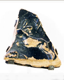 Copa grega de vern&iacuute;s negre. Taller de Calena, sud dItàlia, segle III aC. Mas Castell