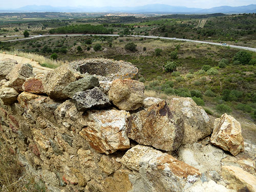L'Empordà des del castell de Quermançó