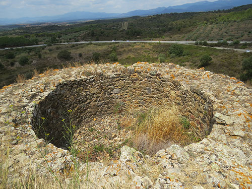 Torre major isolada del castell de Quermançó