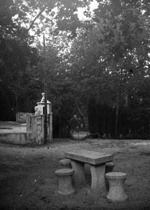 Jardí de Banys de la Mercè. 1922