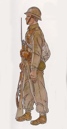 Soldat de l'exèrcit popular 1938-1939