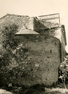 Església de Santa Maria d'Ermedàs. 1970
