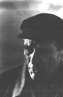 Joaquim Cervera, barquer de J.V. Foix. El Port de la Selva. 1987