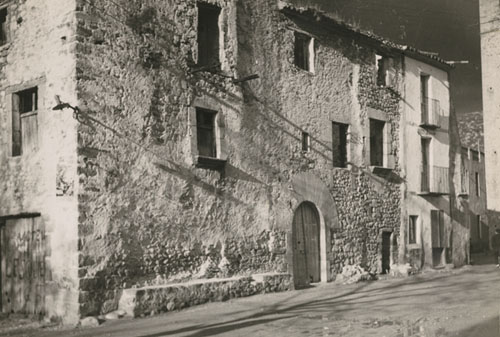Carrer de Sant Llorenç de la Muga. 1925
