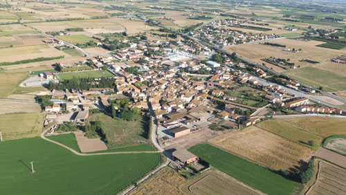 Vista aèria de Viladamat